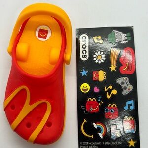 2024 McDonald's Mini Crocs Keychain Happy Meal Toys NEW Canada Release
